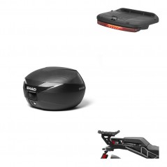 SHAD SH39 carbon trunk + mounting bracket brake light KIT-439281