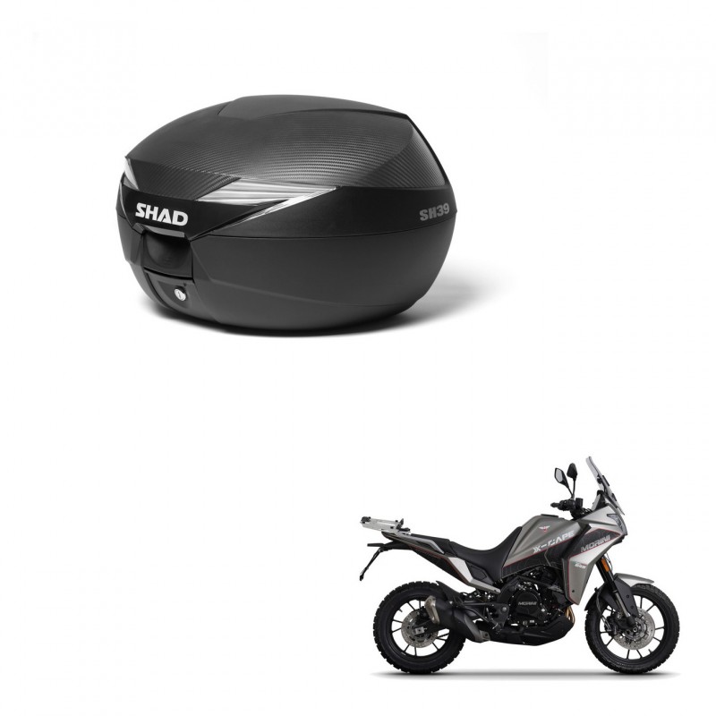 SHAD Baul SH39 carbon + soporte montaje KIT-439284