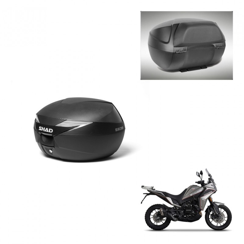 SHAD SH39 carbon trunk + mounting support backrest KIT-439286