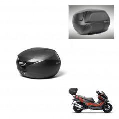 SHAD SH39 carbon trunk + mounting support backrest KIT-439294