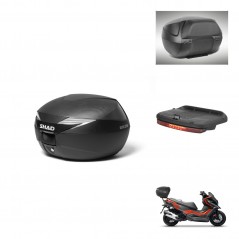 SHAD Baul SH39 carbon + soporte montaje accesorios KIT-439295