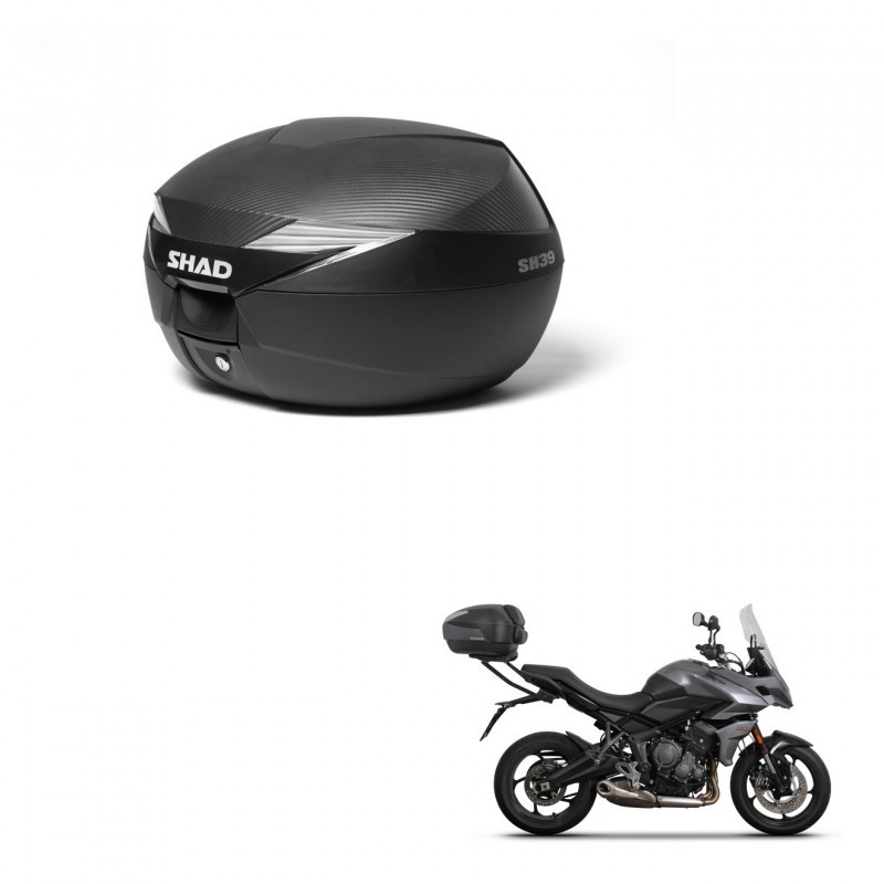 SHAD Baul SH39 carbon + soporte montaje KIT-439308