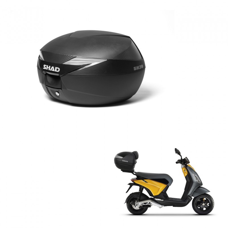 SHAD Baul SH39 carbon + soporte montaje KIT-439316