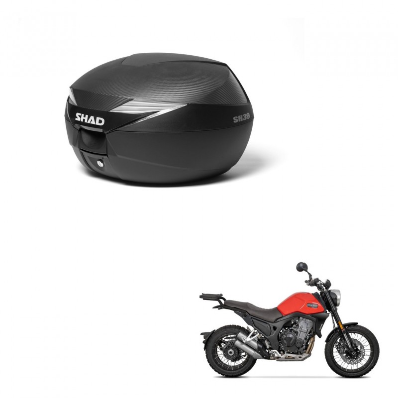 SHAD Baul SH39 carbon + soporte montaje KIT-439328