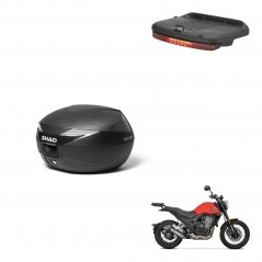 SHAD Baul SH39 carbon + soporte montaje luz de freno KIT-439329