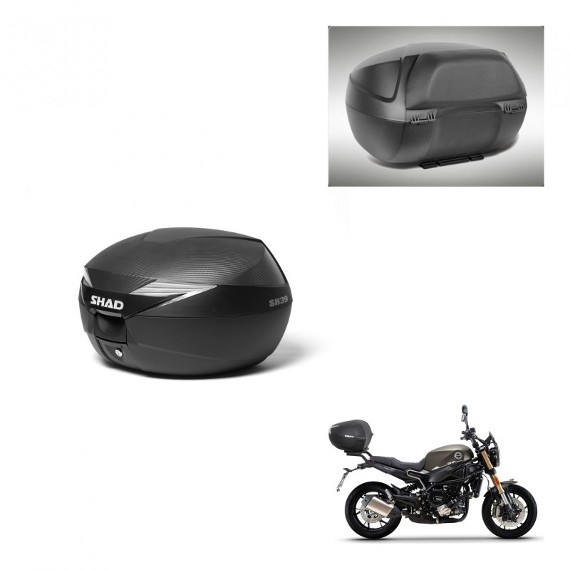SHAD SH39 carbon trunk + mounting support backrest KIT-439338