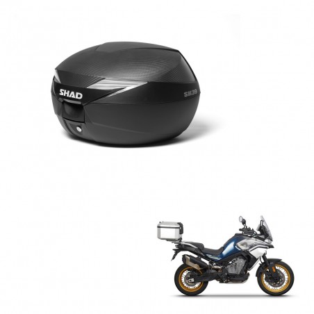 SHAD Baul SH39 carbon + soporte montaje KIT-439344