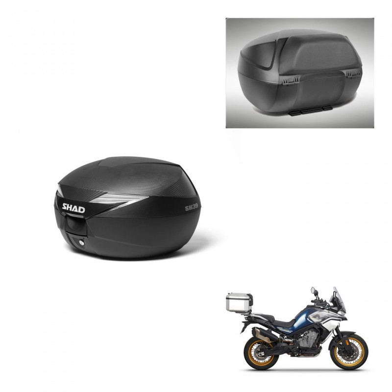 SHAD SH39 carbon trunk + mounting support backrest KIT-439346