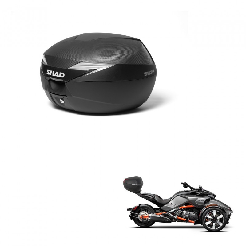 SHAD Baul SH39 carbon + soporte montaje KIT-439348
