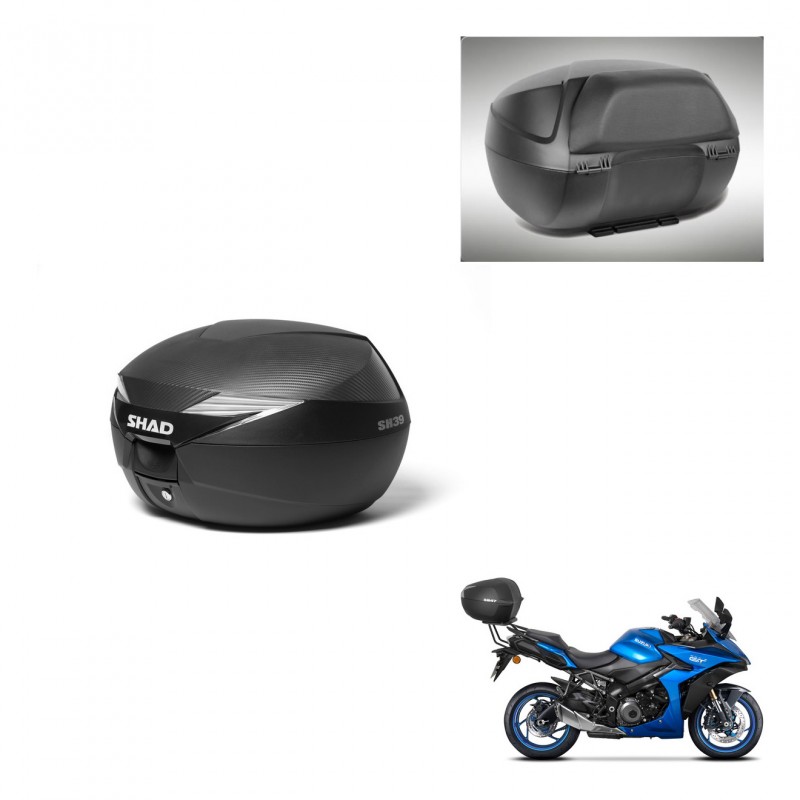 SHAD SH39 carbon trunk + mounting support backrest KIT-439366