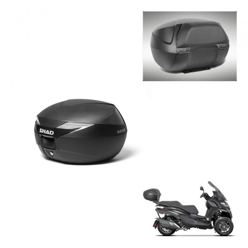 SHAD SH39 carbon trunk + mounting support backrest KIT-439378