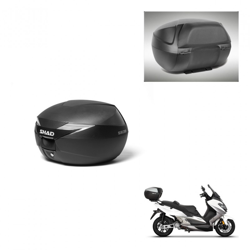 SHAD SH39 carbon trunk + mounting support backrest KIT-439386