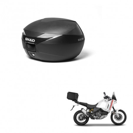 SHAD Baul SH39 carbon + soporte montaje KIT-439396