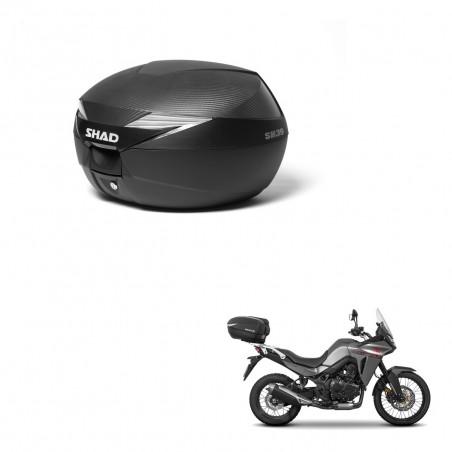 SHAD Baul SH39 carbon + soporte montaje KIT-439404