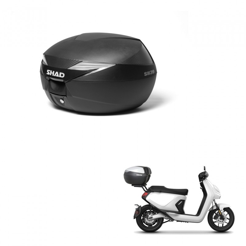 SHAD Baul SH39 carbon + soporte montaje KIT-439416