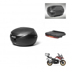SHAD Baul SH39 carbon + soporte montaje accesorios KIT-439423