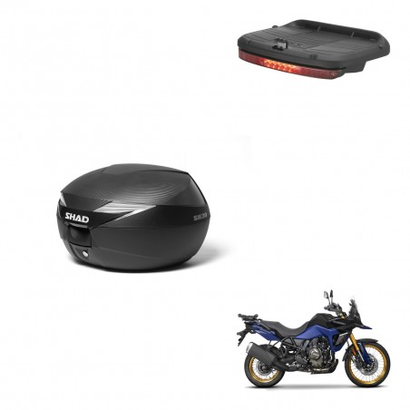 SHAD SH39 carbon trunk + mounting bracket brake light KIT-439437