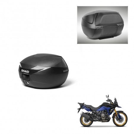 SHAD SH39 carbon trunk + mounting support backrest KIT-439438