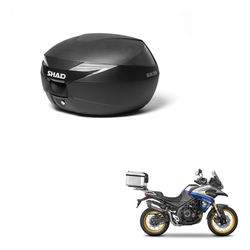 SHAD Baul SH39 carbon + soporte montaje KIT-439472