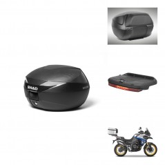 SHAD Baul SH39 carbon + soporte montaje accesorios KIT-439475