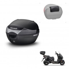 SHAD Baul SH33 + soporte montaje respaldo KIT-439490