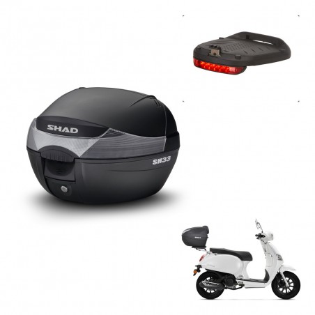 SHAD Baul SH33 + soporte montaje luz de freno KIT-439493
