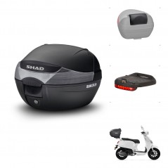 SHAD Baul SH33 + soporte montaje accesorios KIT-439495
