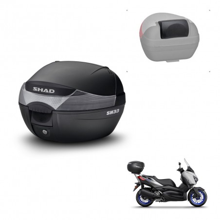 SHAD Baul SH33 + soporte montaje respaldo KIT-439498