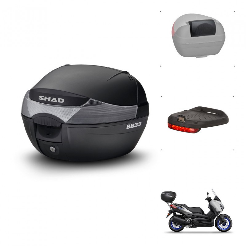 SHAD Baul SH33 + soporte montaje accesorios KIT-439499