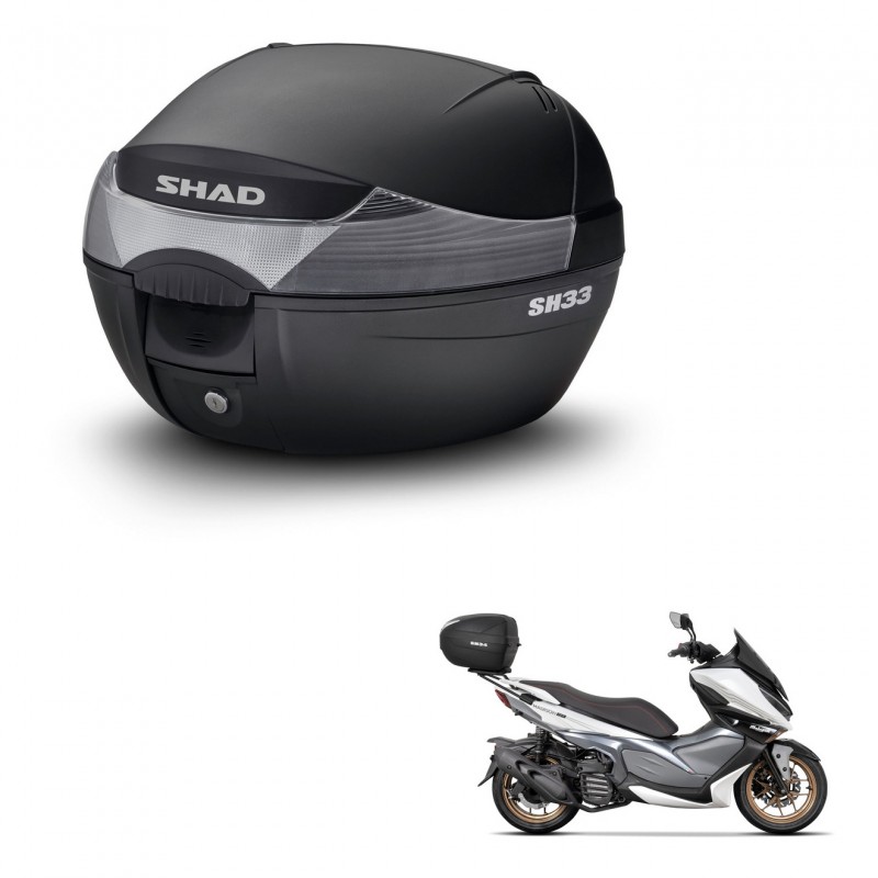 SHAD Baul SH33 + soporte montaje KIT-439508