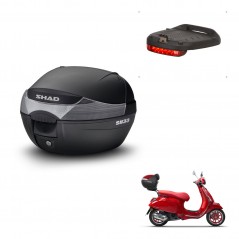 SHAD SH33 trunk + mounting bracket brake light KIT-439513