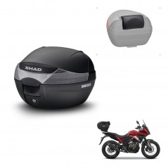 SHAD Baul SH33 + soporte montaje respaldo KIT-439522