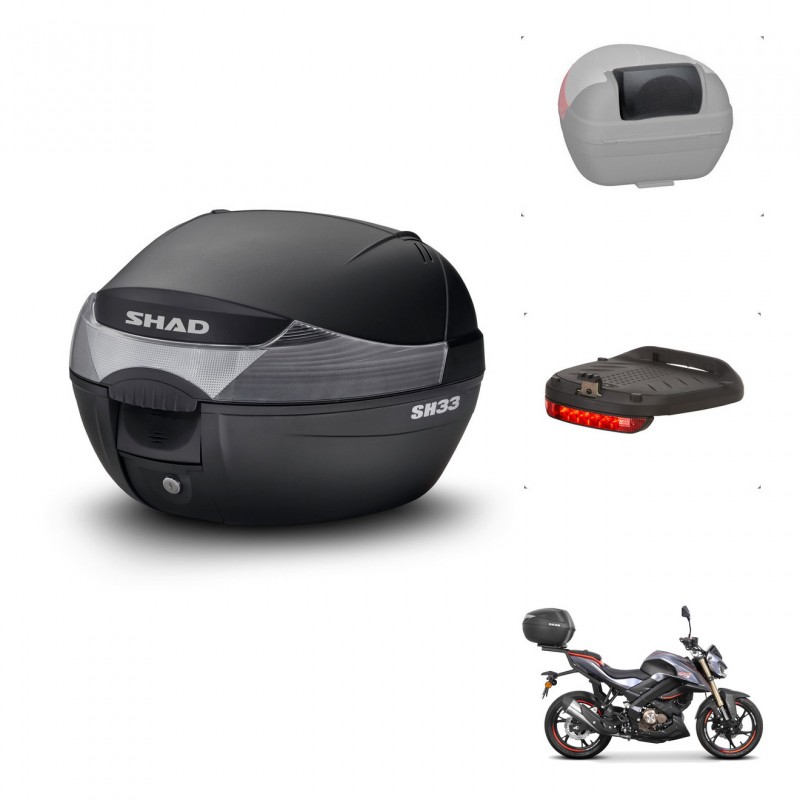 SHAD SH33 trunk + mounting bracket accessories KIT-439531