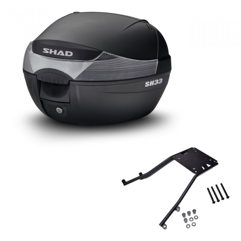 SHAD SH33 trunk + mounting bracket KIT-439575