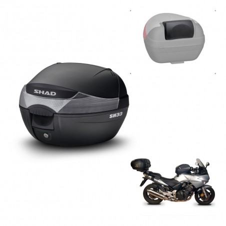 SHAD Baul SH33 + soporte montaje respaldo KIT-439582