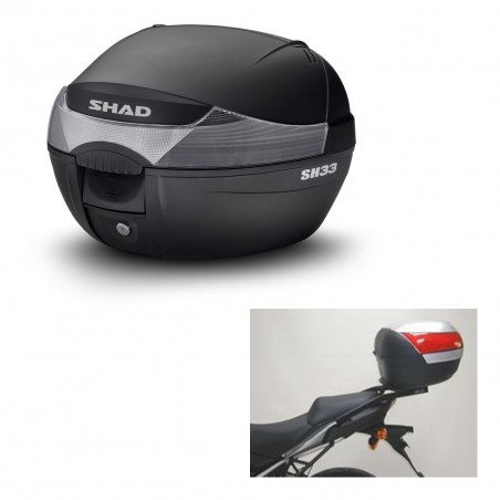 SHAD SH33 trunk + mounting bracket KIT-439607