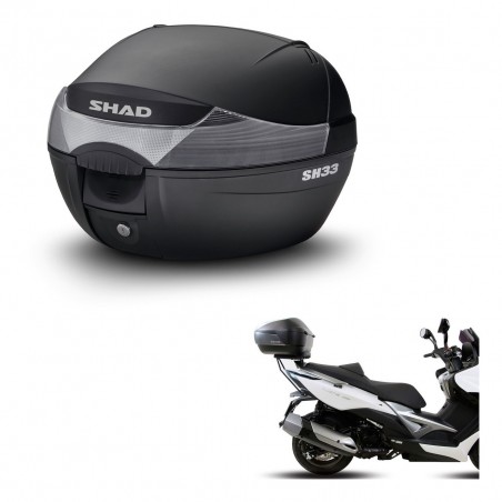 SHAD SH33 trunk + mounting bracket KIT-439609