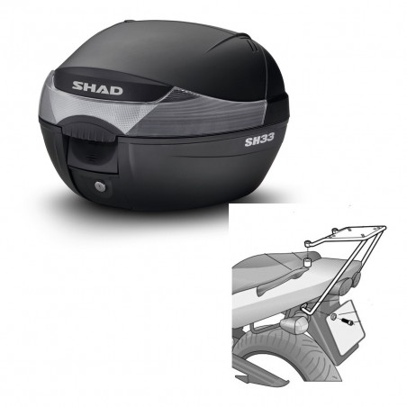 SHAD Baul SH33 + soporte montaje KIT-439615