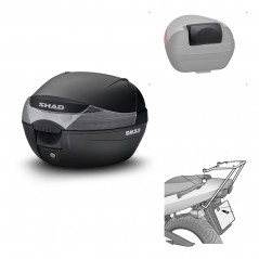 SHAD Baul SH33 + soporte montaje respaldo KIT-439616
