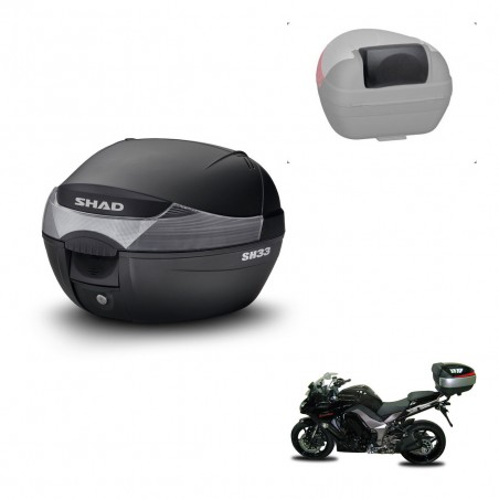 SHAD Trunk SH33 + mounting bracket backrest KIT-439618