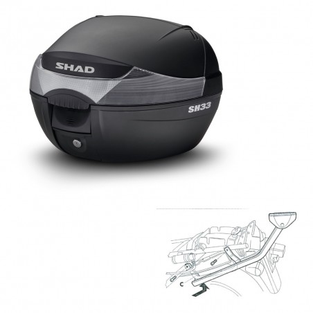 SHAD Baul SH33 + soporte montaje KIT-439629