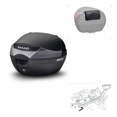 SHAD Baul SH33 + soporte montaje respaldo KIT-439630