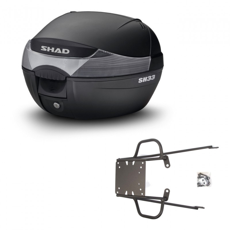SHAD SH33 trunk + mounting bracket KIT-439633