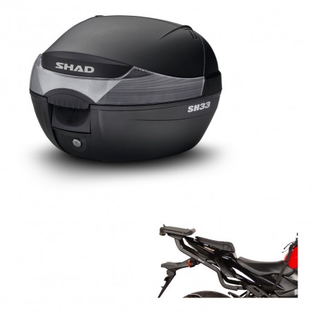 SHAD SH33 trunk + mounting bracket KIT-439636