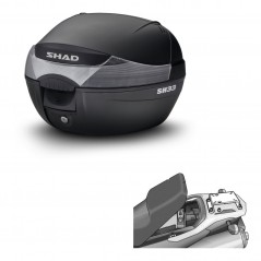 SHAD SH33 trunk + mounting bracket KIT-439640