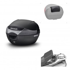 SHAD Baul SH33 + soporte montaje respaldo KIT-439641
