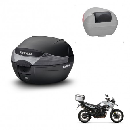 SHAD Baul SH33 + soporte montaje respaldo KIT-439654