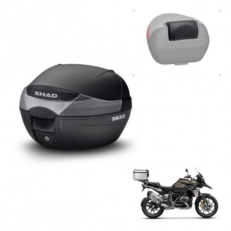 SHAD Baul SH33 + soporte montaje respaldo KIT-439658