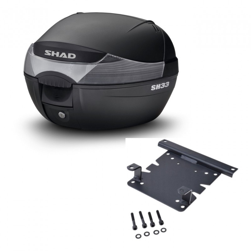 SHAD SH33 trunk + mounting bracket KIT-439661