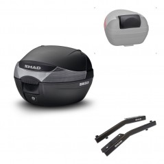 SHAD Baul SH33 + soporte montaje respaldo KIT-439666